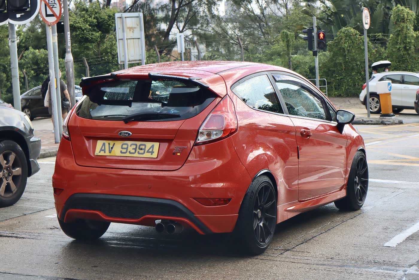 A Ford Fiesta ST parked outdoors