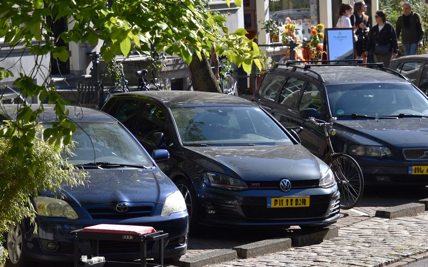A Volkswagen Golf GTI Mk7 parked outdoors