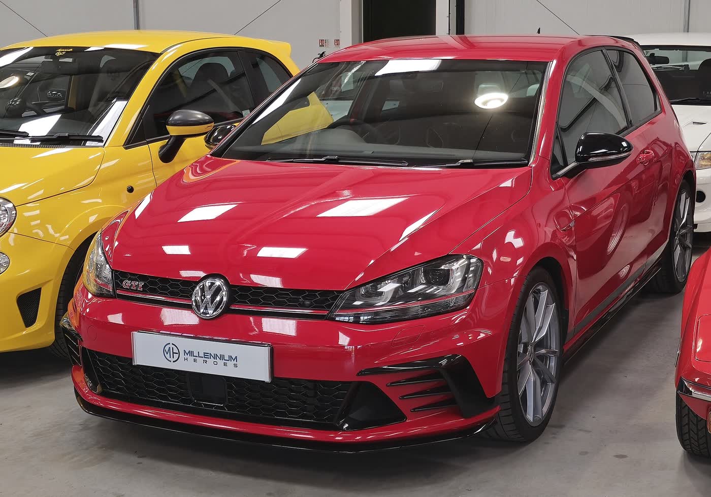 A Volkswagen Golf GTI Clubsport S, Mk7, three-quarter view
