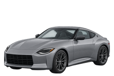 Illustration of a 2023 Nissan Z RZ34 Performance, two-door coupe, front three-quarter view